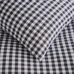 Portloe Gingham Woven Cotton Fitted Sheet 31 Portloe Gingham Woven Cotton Fitted Sheet -Home Furnishing Store 30921098 alt04