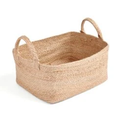 Jute Basket With Handles -Home Furnishing Store 30921123 alt02
