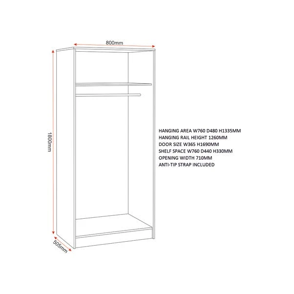 Walker Trio Bedroom Furniture Set 19 Walker Trio Bedroom Furniture Set - Image 17