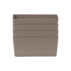 Wham Studio Set Of 4 Plastic Storage Basket 4.02 14 Wham Studio Set Of 4 Plastic Storage Basket 4.02 -Home Furnishing Store 30921522