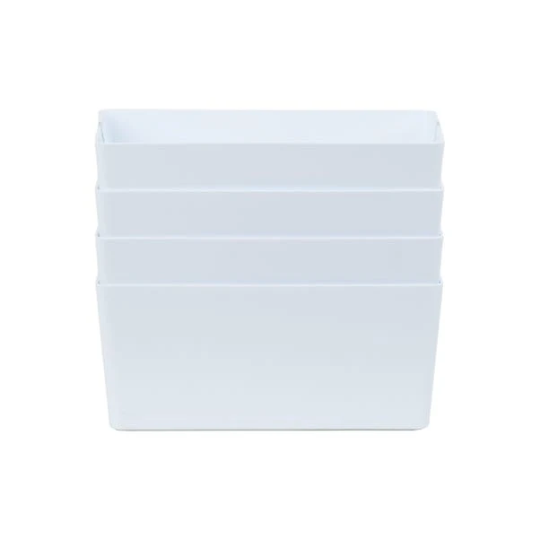 Wham Studio Set Of 4 Plastic Storage Basket 4.02 6 Wham Studio Set Of 4 Plastic Storage Basket 4.02 - Image 4