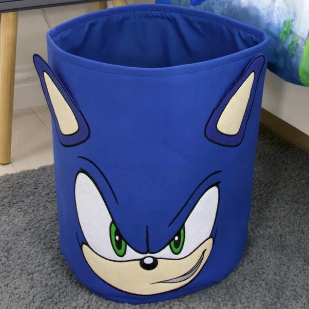 Sonic The Hedgehog Sonic 3.9L Cotton Storage Basket 3 Sonic The Hedgehog Sonic 3.9L Cotton Storage Basket