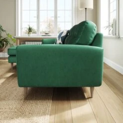 Sven Opulent Velvet Large Corner Chaise Sofa -Home Furnishing Store 30922690 alt01