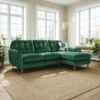 Sven Opulent Velvet Large Corner Chaise Sofa -Home Furnishing Store 30922691