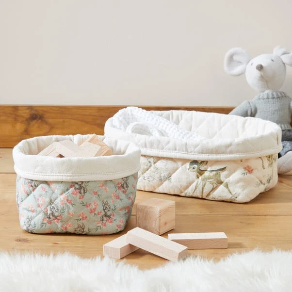 Disney Bambi Fabric Baskets 3 Disney Bambi Fabric Baskets