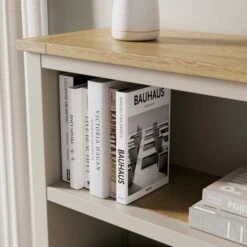 Olney Low Bookcase, Stone -Home Furnishing Store 30924851 alt03