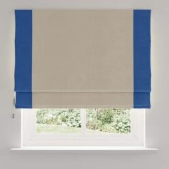 Luna Bordered Blackout Roman Blind -Home Furnishing Store 30925012 alt03
