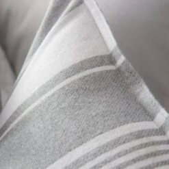 Bianca Ticking Stripe Brushed Cotton Duvet Cover And Pillowcase Set 32 Bianca Ticking Stripe Brushed Cotton Duvet Cover And Pillowcase Set -Home Furnishing Store 30925142 alt05