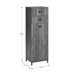 Fulton Tall Shoe Storage Cabinet -Home Furnishing Store 30925277 alt09