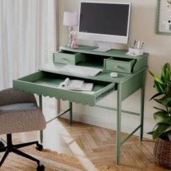 Remi Scalloped Small Step Up Desk -Home Furnishing Store 30925282 alt03
