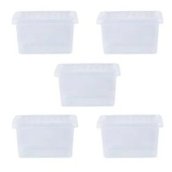 Wham Crystal Set Of 5 Storage Boxes & Lids -Home Furnishing Store 30925546 alt03