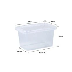 Wham Crystal Set Of 5 Storage Boxes & Lids -Home Furnishing Store 30925546 alt04