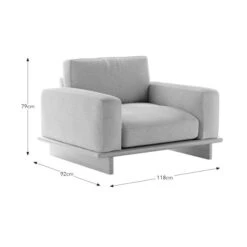 Nook Boucle Texture Snuggle Chair -Home Furnishing Store 30925792 alt09