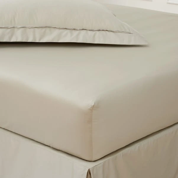 Dorma Luxurious & Silky 500 Thread Count Cotton Sateen Fitted Sheet 16 Dorma Luxurious & Silky 500 Thread Count Cotton Sateen Fitted Sheet - Image 14