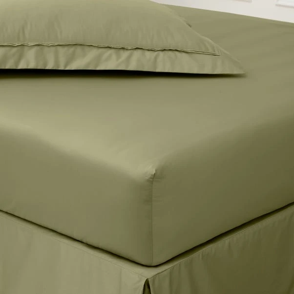 Dorma Luxurious & Silky 500 Thread Count Cotton Sateen Fitted Sheet 10 Dorma Luxurious & Silky 500 Thread Count Cotton Sateen Fitted Sheet - Image 8