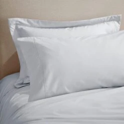 Dorma Crisp & Fresh 400 Thread Count Cotton Percale Kingsize Standard Pillowcase 20 Dorma Crisp & Fresh 400 Thread Count Cotton Percale Kingsize Standard Pillowcase -Home Furnishing Store 30926776