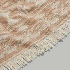 Matelasse Ikat Cotton Throw -Home Furnishing Store 30927459 alt01