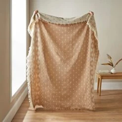 Matelasse Ikat Cotton Throw -Home Furnishing Store 30927470 alt03