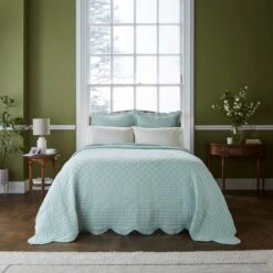 Dorma Soft Scalloped Bedspread 32 Dorma Soft Scalloped Bedspread -Home Furnishing Store 30927629