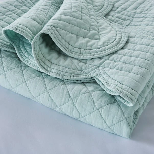 Dorma Soft Scalloped Bedspread 4 Dorma Soft Scalloped Bedspread - Image 2