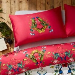 Tropical Kaleidoscope Cotton Duvet Cover & Pillowcase Set -Home Furnishing Store 30928078 alt01