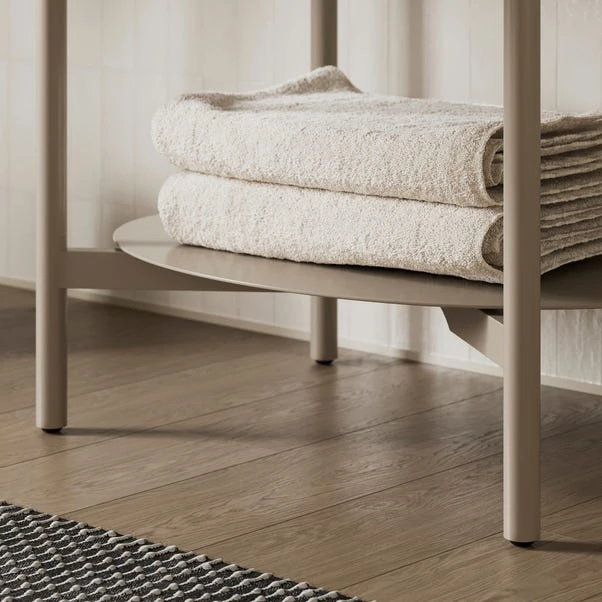 Alita Single Vanity Unit, Sandstone 7 Alita Single Vanity Unit, Sandstone - Image 5