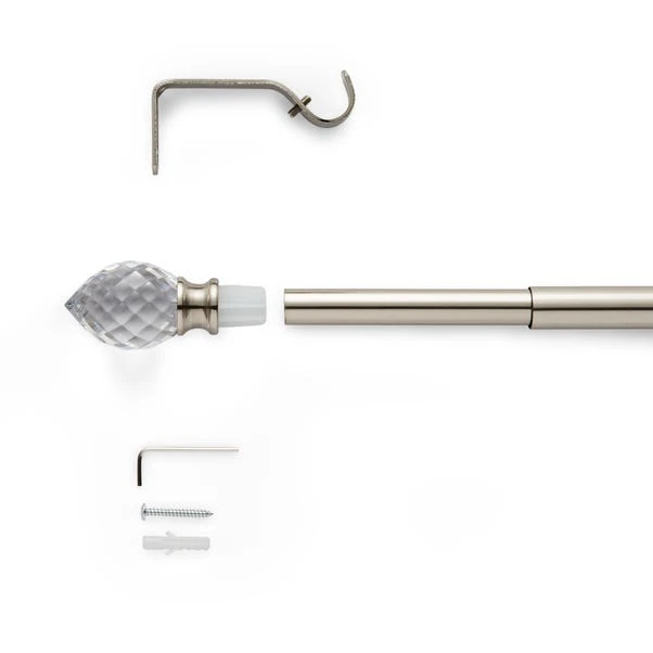 Teardrop Extendable Metal Curtain Pole 4 Teardrop Extendable Metal Curtain Pole - Image 2