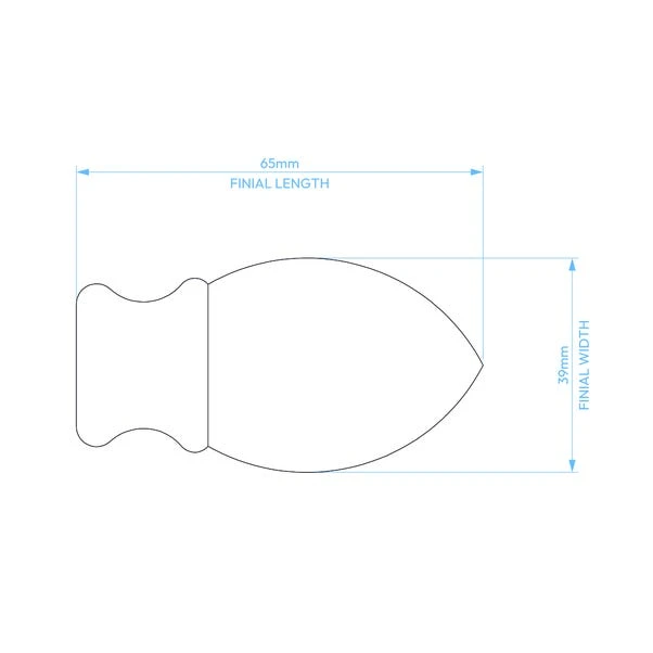 Teardrop Extendable Metal Curtain Pole 6 Teardrop Extendable Metal Curtain Pole - Image 4