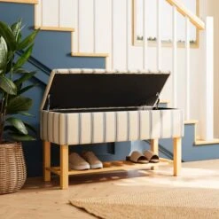 Upholstered Hallway Storage Bench 30 Upholstered Hallway Storage Bench -Home Furnishing Store 30928237 alt02