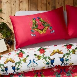 Tropical Kaleidoscope Cotton Duvet Cover & Pillowcase Set -Home Furnishing Store 30928357 alt03