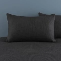 Alston Waffle Duvet Cover And Pillowcase Set -Home Furnishing Store 30928477 alt01