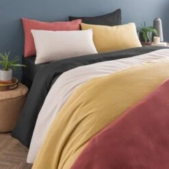 Alston Waffle Duvet Cover And Pillowcase Set -Home Furnishing Store 30928503 alt07