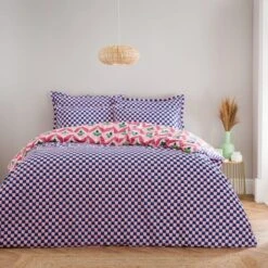 Tallie Retro Cotton Duvet Cover & Pillowcase Set -Home Furnishing Store 30928538 alt02