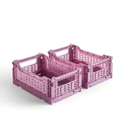 Pack Of 2 Foldable Crates -Home Furnishing Store 30929147 alt02
