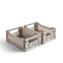 Pack Of 2 Foldable Crates -Home Furnishing Store 30929155 alt02