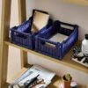 Pack Of 2 Foldable Crates -Home Furnishing Store 30929169