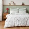 Margo Floral 144 Thread Count Cotton Duvet Cover & Pillowcase Set -Home Furnishing Store 30929351