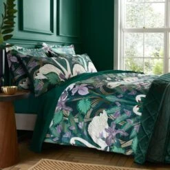 Nouveau Swan Duvet Cover And Pillowcase Set 35 Nouveau Swan Duvet Cover And Pillowcase Set -Home Furnishing Store 30929366 alt08