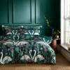 Nouveau Swan Duvet Cover And Pillowcase Set -Home Furnishing Store 30929391
