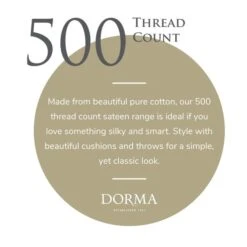 Dorma Luxurious & Silky 500 Thread Count Cotton Sateen Valance Sheet -Home Furnishing Store 30929551 alt08