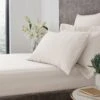 Hotel Cotton 230 Thread Count Stripe Fitted Sheet 2 Hotel Cotton 230 Thread Count Stripe Fitted Sheet -Home Furnishing Store 30929685