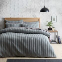 Arthur Stripe Duvet Cover And Pillowcase Set 33 Arthur Stripe Duvet Cover And Pillowcase Set -Home Furnishing Store 30929864