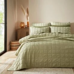 Evana Stitch Bedspread -Home Furnishing Store 30929945
