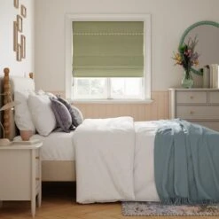 Luna Wave Blackout Roman Blind -Home Furnishing Store 30930614