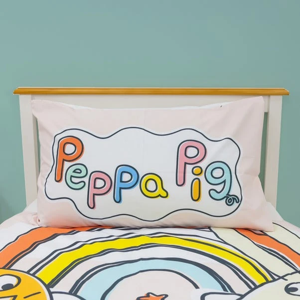 Peppa Pig Playful Duvet Cover And Pillowcase Set 4 Peppa Pig Playful Duvet Cover And Pillowcase Set - Image 2