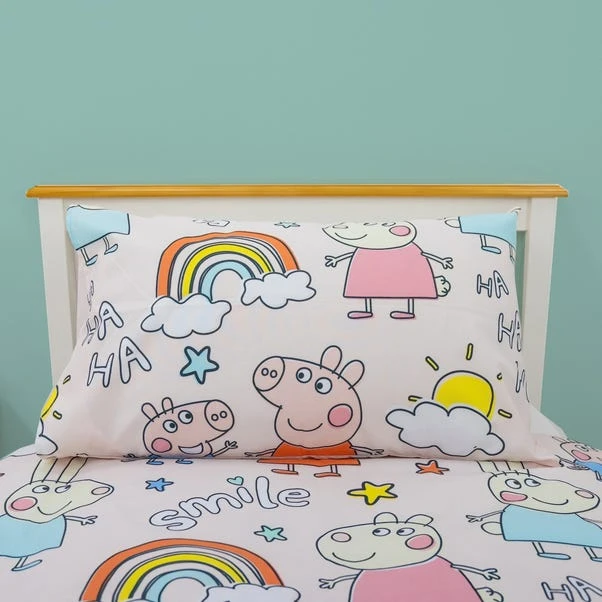 Peppa Pig Playful Duvet Cover And Pillowcase Set 6 Peppa Pig Playful Duvet Cover And Pillowcase Set - Image 4