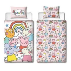Peppa Pig Playful Duvet Cover And Pillowcase Set 15 Peppa Pig Playful Duvet Cover And Pillowcase Set -Home Furnishing Store 30931111 alt06