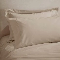 Dorma Crisp & Fresh 400 Thread Count Cotton Percale Kingsize Standard Pillowcase