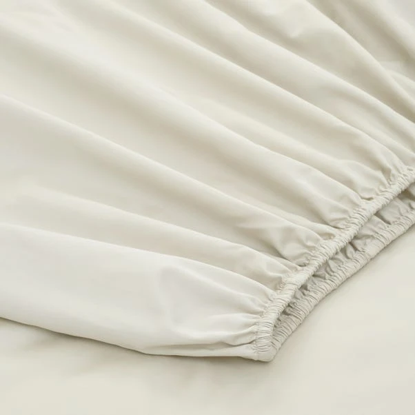 Dorma Luxurious & Silky 500 Thread Count Cotton Sateen Fitted Sheet 17 Dorma Luxurious & Silky 500 Thread Count Cotton Sateen Fitted Sheet - Image 15