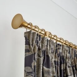 Flush Trumpet Fixed Metal Curtain Pole -Home Furnishing Store 30931507 alt04